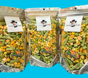 Freeze dried veggies