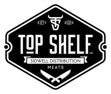 Sidwell Distribution and Top Shelf Beef proudly deliver the finest, locally raised beef—fresh, flavorful, and sourced with care!